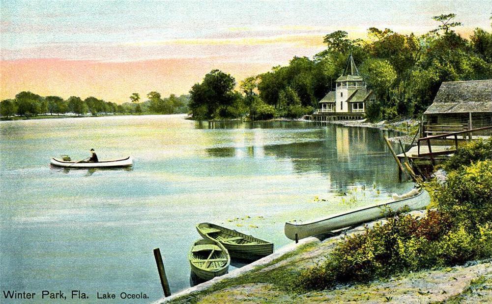 Lake Osceola in Winter Park, Florida